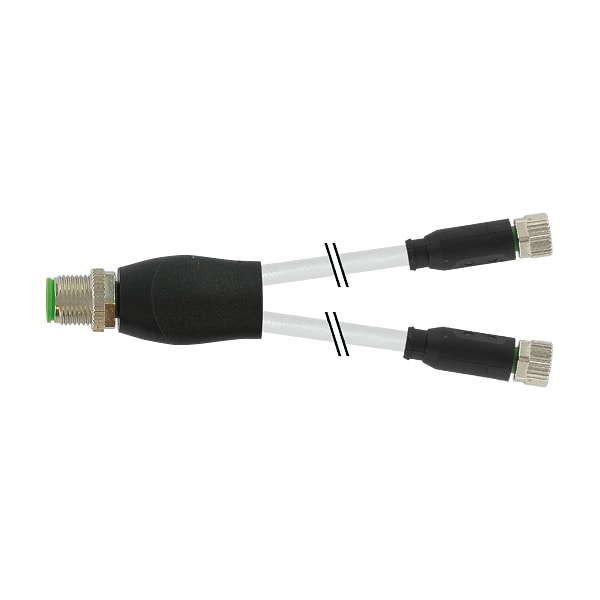 Murrelektronik RJ45 male 0 Degree / RJ45 male 0 Degree Cabinet-Line, Ethernet, FRNC/LS0H 2x2xAWG2 7000-40821-2100200 - main
